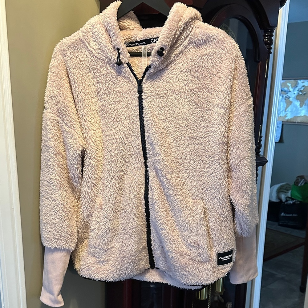 Calvin Klein Performance light pink  fleece Jacket